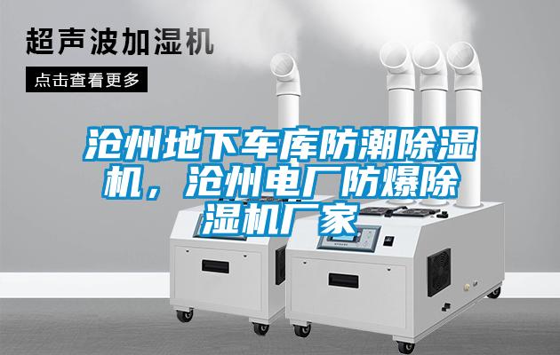滄州地下車庫防潮除濕機，滄州電廠防爆除濕機廠家