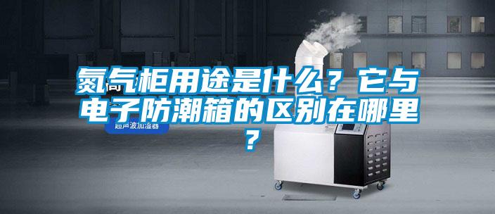 氮氣柜用途是什么？它與電子防潮箱的區別在哪里？